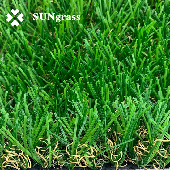 Erba artificiale per erba sportiva Green Grass Turf per applicazioni paesaggistiche residenziali e commerciali