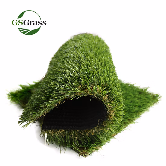 Parete verde in tessuto resistente, prato fibroso realistico, tappeto erboso per la decorazione domestica, calcio, golf