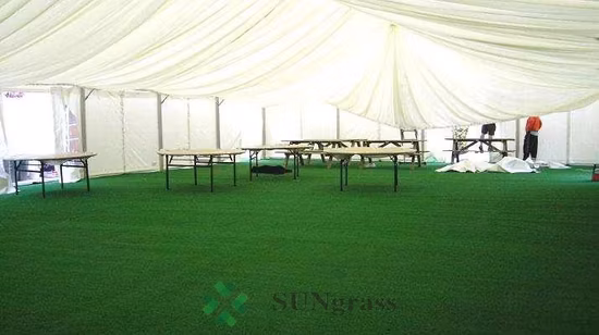 Erba artificiale per erba sportiva Green Grass Turf per applicazioni paesaggistiche residenziali e commerciali